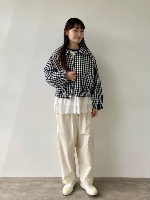 bulle de savon △3ren lace ノースリブラウス △3ren lace ノースリブラウス（シャツ/ブラウス）｜bulle de