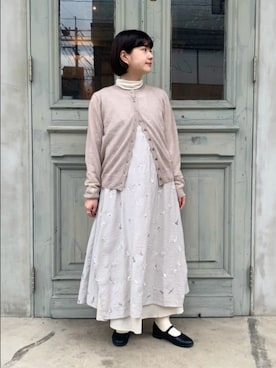 「yuni（ユニ　）のアイテム」を使った、bulle de savonさん（レディース・150cm）の冬コーディネート