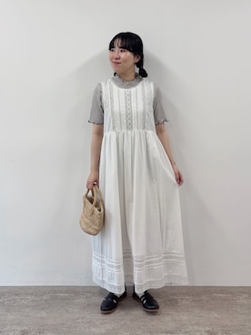 「ｂｕｌｌｅ　ｄｅ　ｓａｖｏｎ」｜bulle de savonさん（レディース・155cm）の夏コーディネート