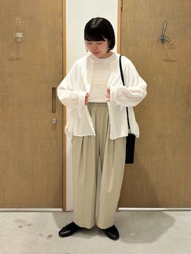 「yuni」｜bulle de savonさん（レディース・151cm）の夏コーディネート