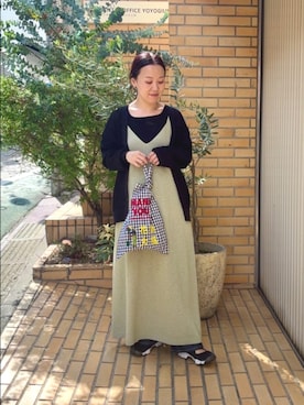 「カーディガン」｜bulle de savonさん（レディース・152cm）の秋コーディネート