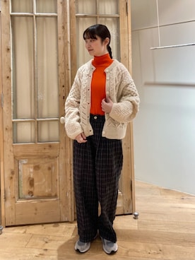 「yuni」｜bulle de savonさん（レディース・163cm）の秋コーディネート