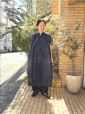 「yuni（ユニ　）のアイテム」を使った、bulle de savonさん（レディース・152cm）の春コーディネート