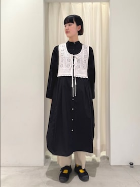 「yuni（ユニ　）のアイテム」を使った、bulle de savonさん（レディース・169cm）の冬コーディネート