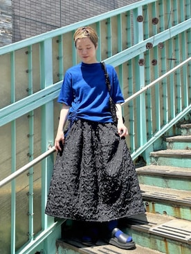「ｂｕｌｌｅ　ｄｅ　ｓａｖｏｎ」｜bulle de savonさん（レディース・164cm）の夏コーディネート