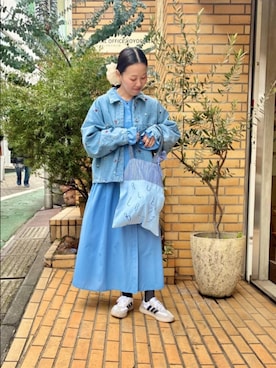 「yuni（ユニ　）のアイテム」を使った、bulle de savonさん（レディース・152cm）の冬コーディネート