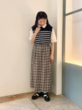 bulle de savonさん（レディース・156cm）の夏コーディネート