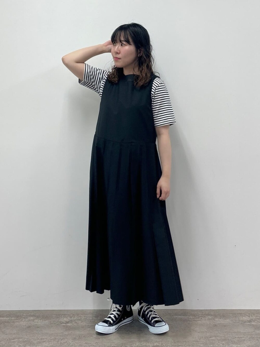 T/R プリーツワンピースを使った人気ファッションコーディネート - WEAR