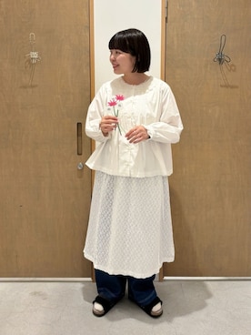 「yuni」｜bulle de savonさん（レディース・151cm）の夏コーディネート