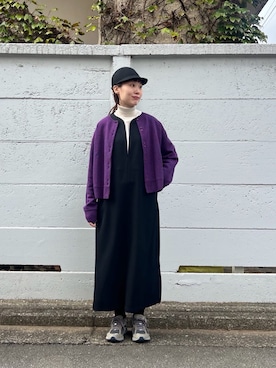 「アイテム（ワンピース/ドレス）」を使った、bulle de savonさん（レディース・163cm）の秋コーディネート