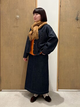 10oz デニム haori ジャケット 1701JK003241を使った人気