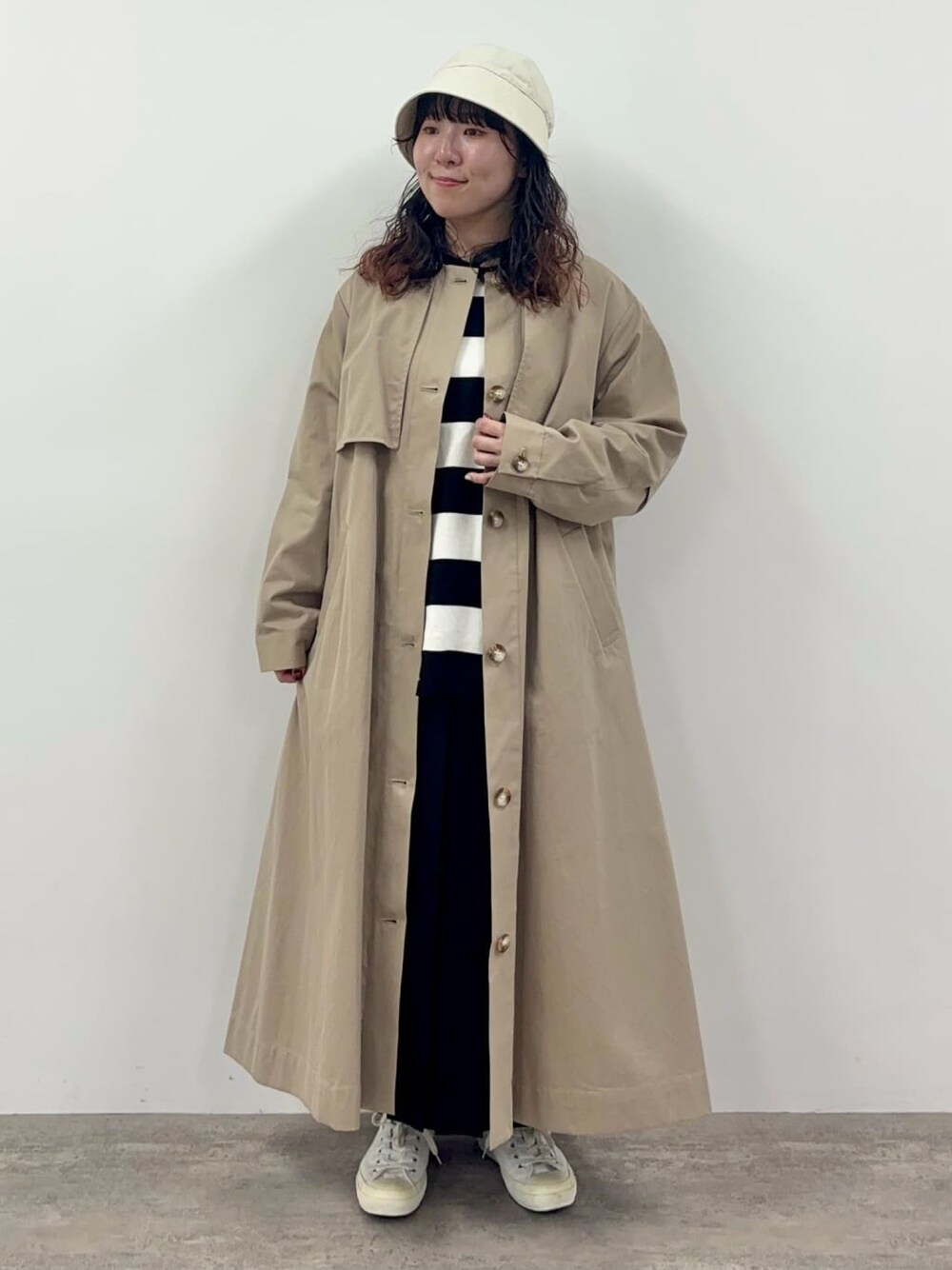 交織 ノーカラーコートを使った人気ファッションコーディネート - WEAR