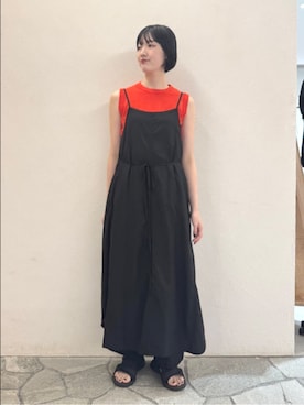 「yuni（ユニ　）のアイテム」を使った、bulle de savonさん（レディース・169cm）の夏コーディネート