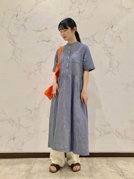 「yuni」｜bulle de savonさん（レディース・163cm）の夏コーディネート