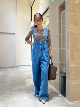 「ママコーデ」｜「アイテム（財布/小物）」を使った、miyakoshi＿87さん（レディース・158cm）の夏コーディネート