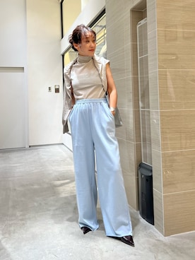 「ウィムガゼット」｜miyakoshi＿87さん（レディース・158cm）の夏コーディネート