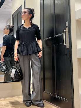 「Drawing Numbers（ドローイング ナンバーズ）のアイテム」を使った、miyakoshi＿87さん（レディース・158cm）の夏コーディネート