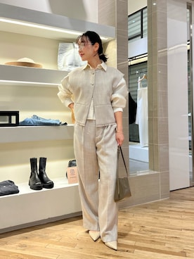 「THE PAUSE（ザ ポーズ）のアイテム」を使った、miyakoshi＿87さん（レディース・158cm）の冬コーディネート