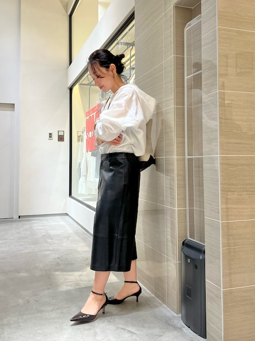レザーハーフパンツ（その他パンツ）｜Whim Gazette（ウィムガゼット
