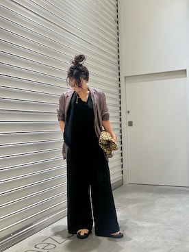 「アイテム（テーラードジャケット）」を使った、miyakoshi＿87さん（レディース・158cm）の夏コーディネート