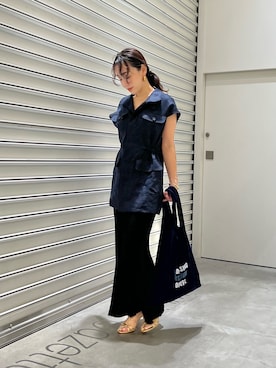 「ウィムガゼット」｜miyakoshi＿87さん（レディース・158cm）の夏コーディネート