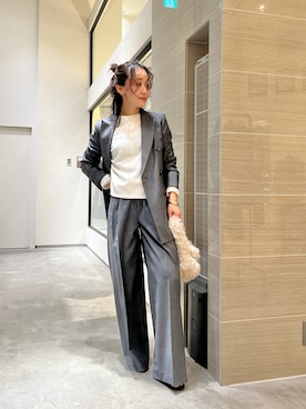 「Drawing Numbers（ドローイング ナンバーズ）のアイテム（ジャケット/アウター）」を使った、miyakoshi＿87さん（レディース・158cm）の秋コーディネート