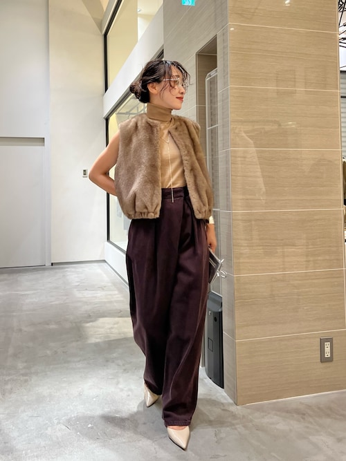 Drawing Numbers】ミンクエコファーベスト（ベスト）｜Drawing