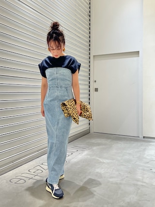 新品 Whim Gazette ウィムガゼット DENIM ベアトップワンピース Whim