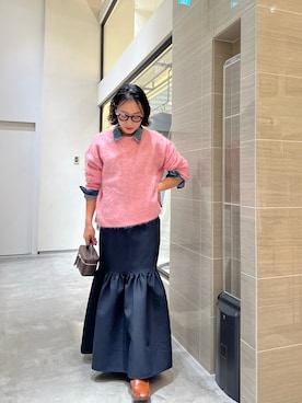 「ウィムガゼット」｜「アイテム（ジャケット/アウター）」を使った、miyakoshi＿87さん（レディース・158cm）の冬コーディネート