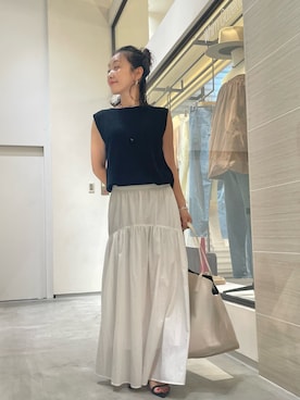 miyakoshi＿87さん（レディース・158cm）の夏コーディネート