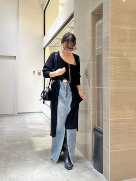 「Whim Gazette（ウィムガゼット）のアイテム」を使った、miyakoshi＿87さん（レディース・158cm）の夏コーディネート