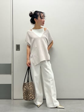 「綺麗めコーデ」｜「アイテム（パンプス）」を使った、miyakoshi＿87さん（レディース・158cm）の春コーディネート