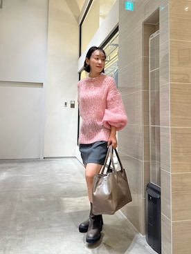 「アイテム（チョーカー）」を使った、miyakoshi＿87さん（レディース・158cm）の秋コーディネート