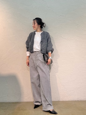 「Drawing Numbers（ドローイング ナンバーズ）のアイテム」を使った、miyakoshi＿87さん（レディース・158cm）の夏コーディネート
