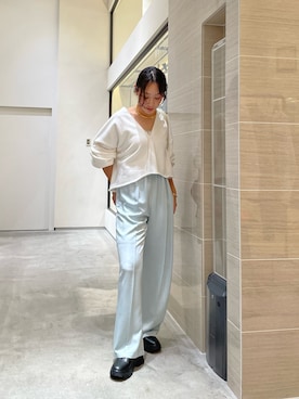 「ウィムガゼット」｜「アイテム（ブーツ）」を使った、miyakoshi＿87さん（レディース・158cm）の秋コーディネート