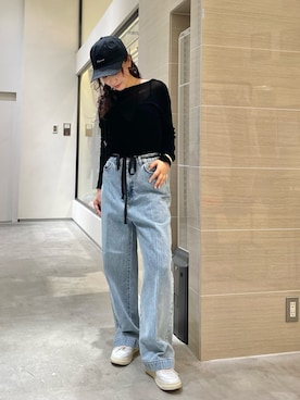 「THE PAUSE（ザ ポーズ）のアイテム（帽子）」を使った、miyakoshi＿87さん（レディース・158cm）の秋コーディネート