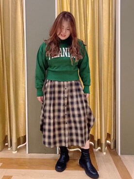 ワンピース ドレスを使った ぽっちゃりコーデ の人気ファッションコーディネート Wear