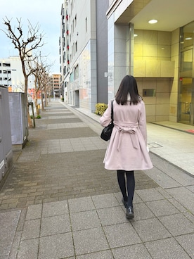 姫まりさん（キッズ・153cm）の冬コーディネート