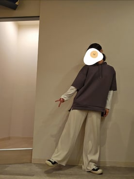 「無彩色コーデ」｜R!◎N.さん（レディース・156cm）の秋コーディネート