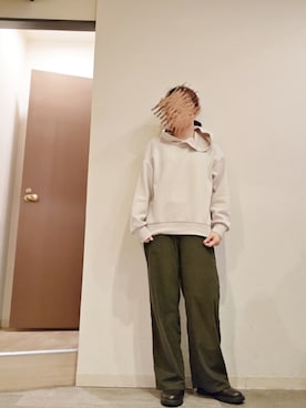 「アイテム（スタジャン）」を使った、R!◎N.さん（レディース・156cm）の秋コーディネート