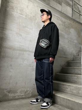 「adidas（アディダス）のアイテム（アナログ腕時計）」を使った、TadahiroMurataさん（メンズ・178cm）の春コーディネート