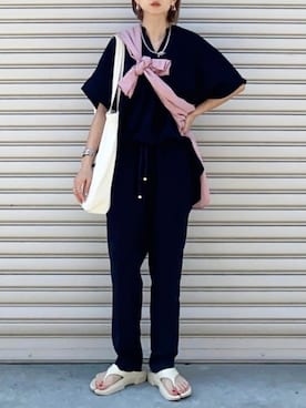 SIZUさん（レディース・156cm）の夏コーディネート