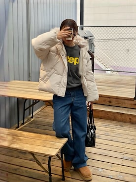 SIZUさん(レディース・156cm)の冬コーディネート