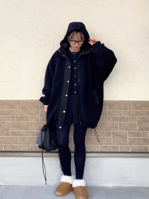 セール】ボアビッグフードブルゾン（ブルゾン）｜notch.（ノッチ）の