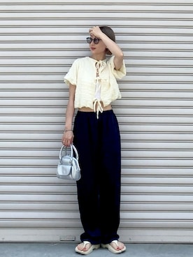 SIZUさん（レディース・156cm）の夏コーディネート