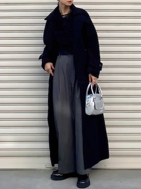 SIZUさん（レディース・156cm）の冬コーディネート