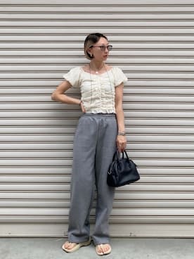 SIZUさん(レディース・156cm)の夏コーディネート