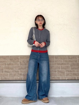 SIZUさん（レディース・156cm）の冬コーディネート