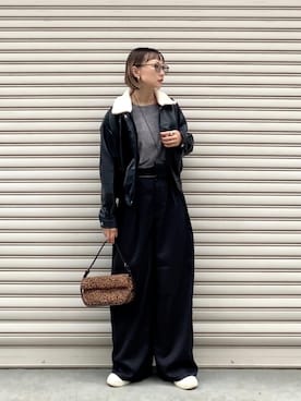 SIZUさん（レディース・156cm）の秋コーディネート