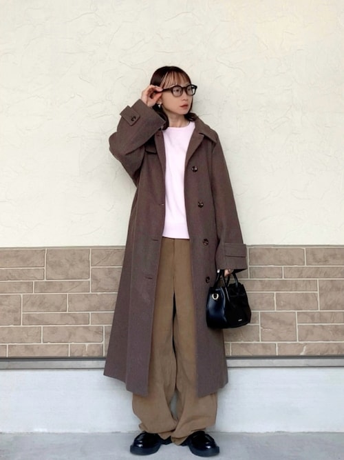 セール】2WAYステンカラーロングコート【web限定Lサイズあり】（ステン